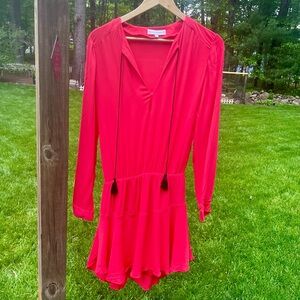 Karina Grimaldi Bold Red Dress